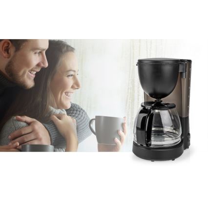 Druppel koffiezetapparaat 1,25 l met temperatuurbehoudfunctie