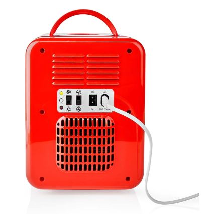 Mini frigo portable 50W/230V rouge