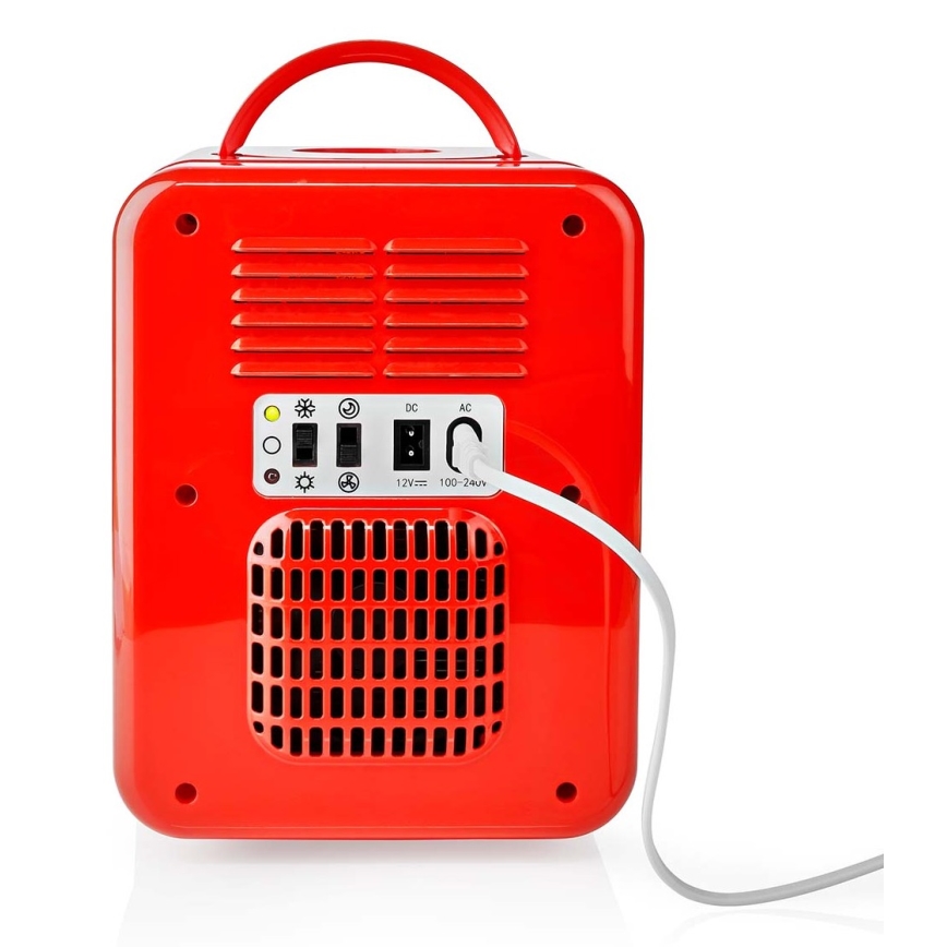 Mini frigo portable 50W/230V rouge
