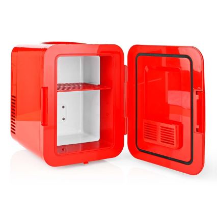 Mini frigo portable 50W/230V rouge