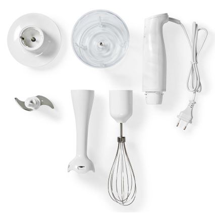 Hand mixer 4in1 400W/230V wit