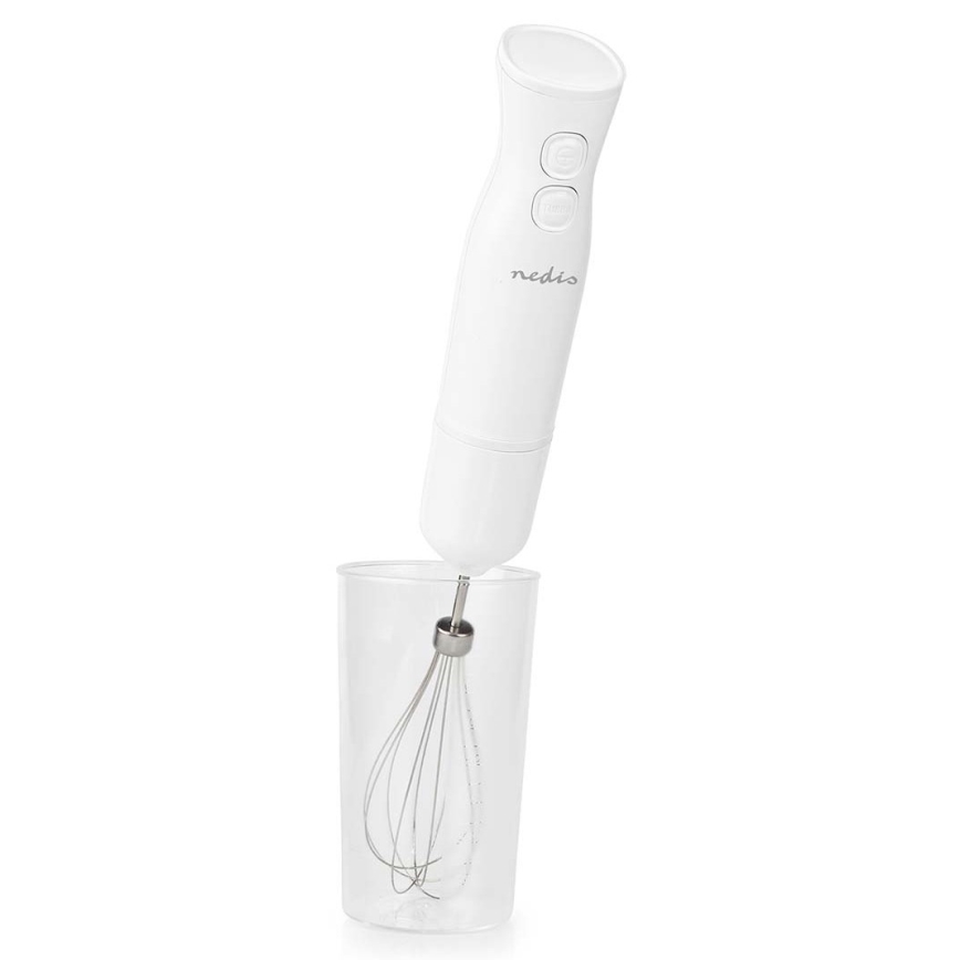 Mixeur manuel 4en1 400W/230V blanc
