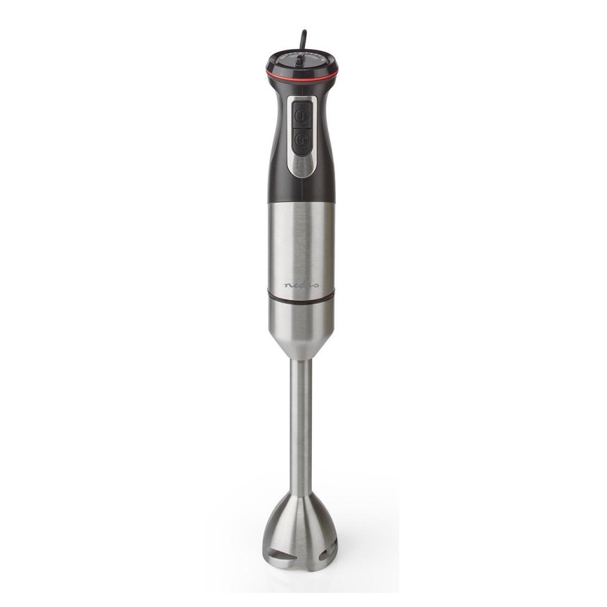 Mixeur manuel 4en1 800W/230V acier inoxydable