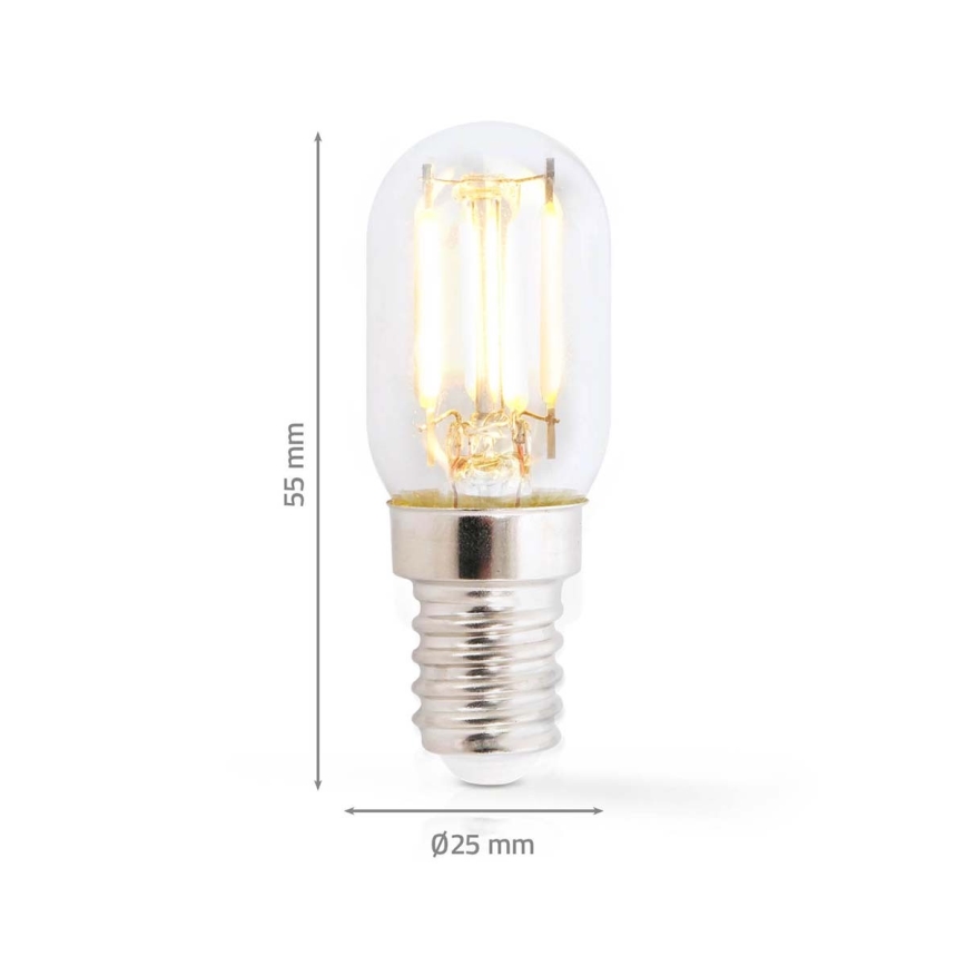 LED Koelkastlamp T22 E14/1,5W/230V 1800K