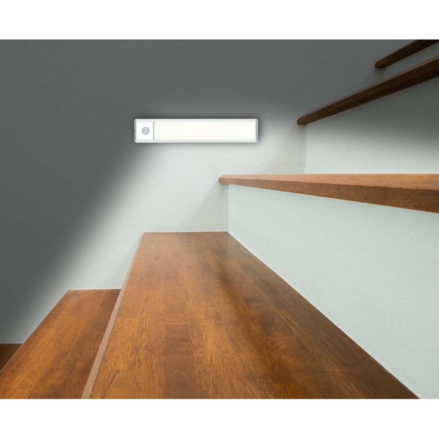 LED Oplaadbare magnetische kastverlichting met bewegingssensor LED/1W/1100 mAh 3000K