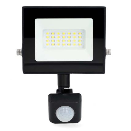 LED Schijnwerper met sensor LED/20W/230V 4000K IP44