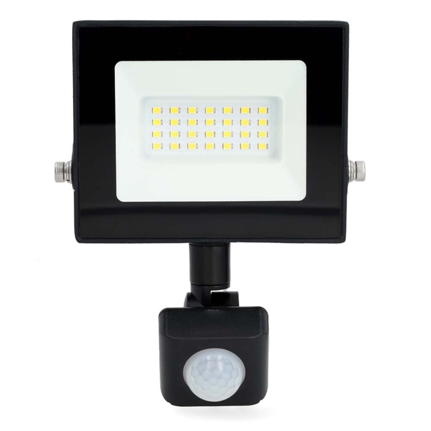 LED Schijnwerper met sensor LED/20W/230V 4000K IP44