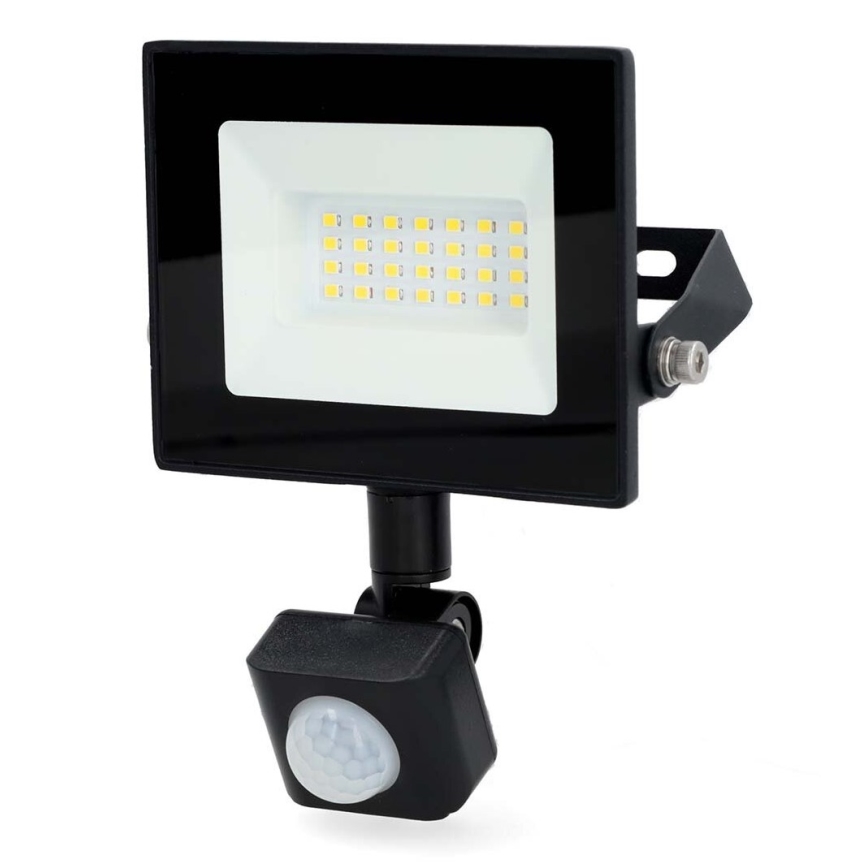 LED Schijnwerper met sensor LED/20W/230V 4000K IP44