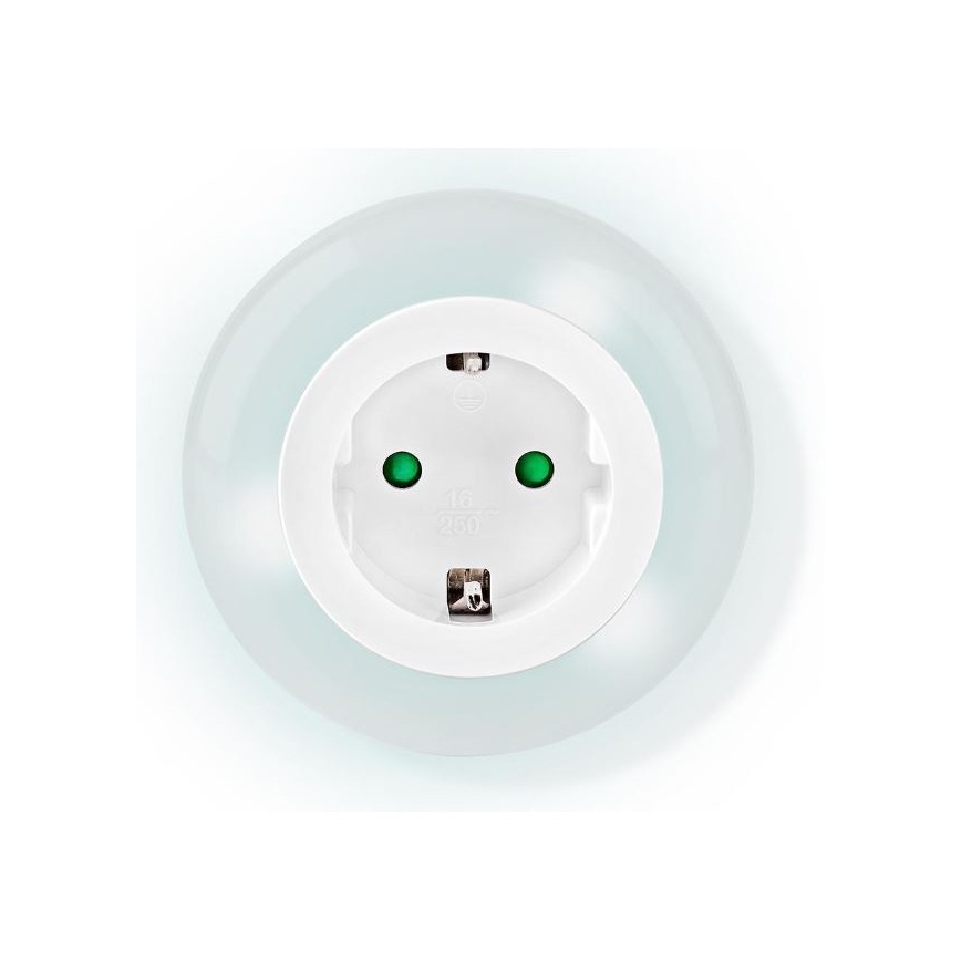 Veilleuse LED avec détecteur LED/0,6W/230V