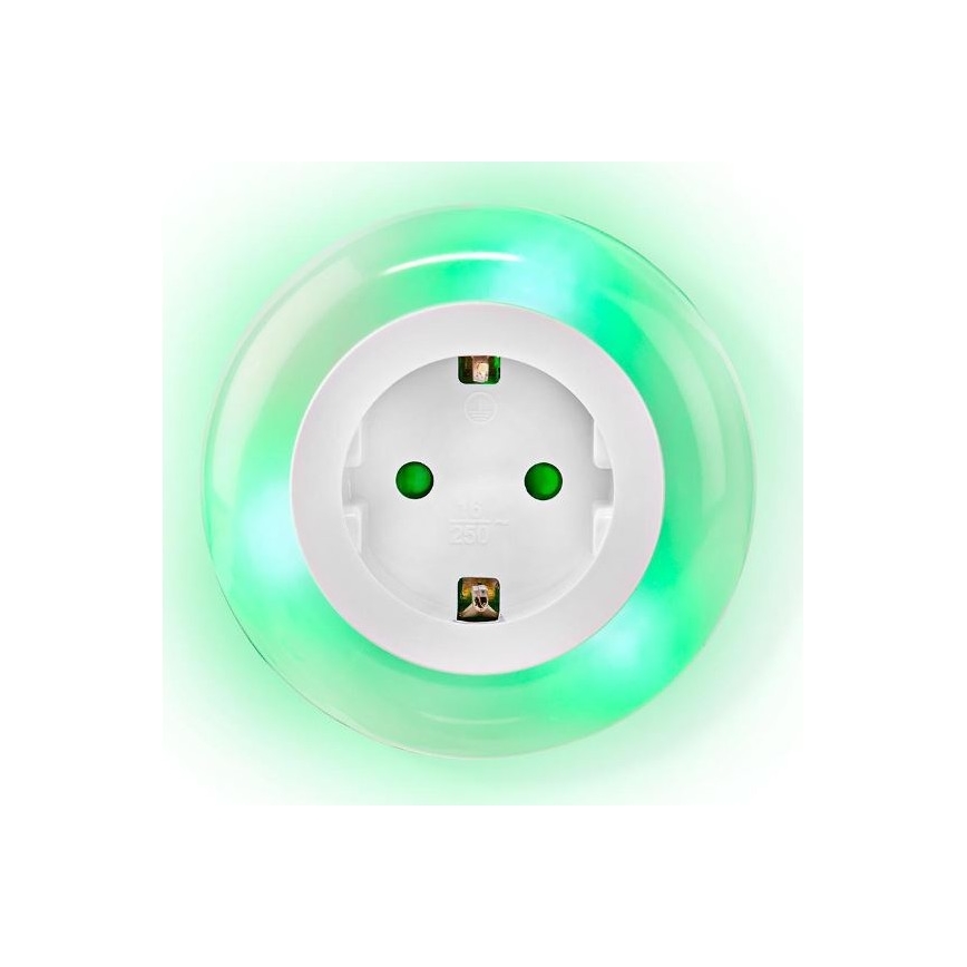 Veilleuse LED avec détecteur LED/0,6W/230V