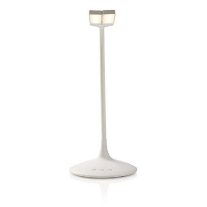 Lampe de bureau LED dimmable LED/6W/5V 2200 mAh blanche