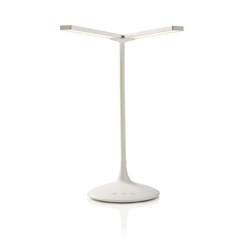 Lampe de bureau LED dimmable LED/6W/5V 2200 mAh blanche