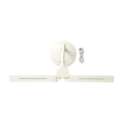 Lampe de bureau LED dimmable LED/6W/5V 2200 mAh blanche