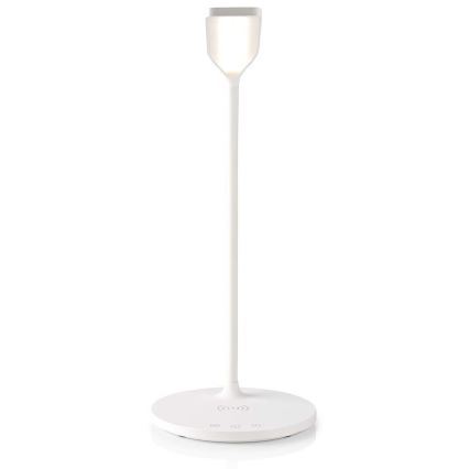 Lampe de table flexible à intensité variable avec recharge sans fil 15W Qi LED/5,5W/230V 2700-6500K blanc