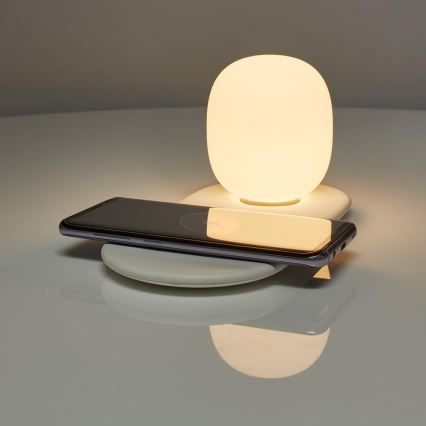 Veilleuse LED à intensité variable avec chargeur sans fil LED/10W/5-9V