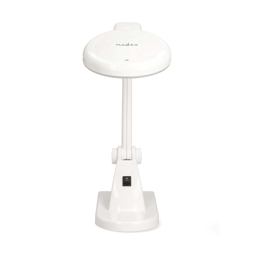 LED bureaulamp met loep LED/6W/230V wit