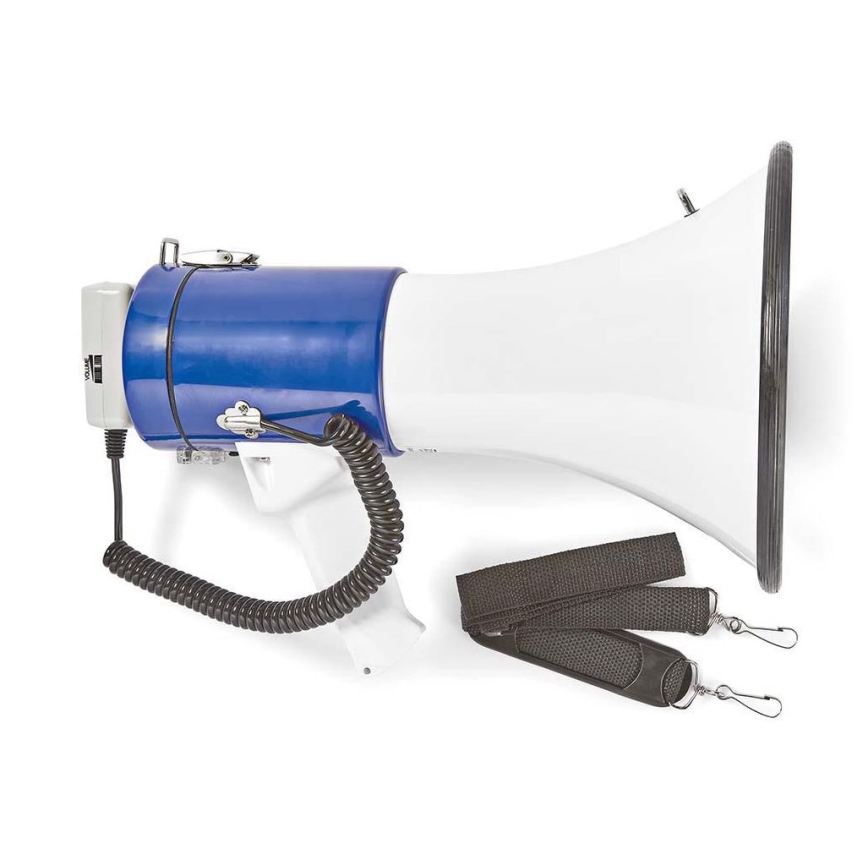 Megafoon met een externe microfoon 25W/8xD