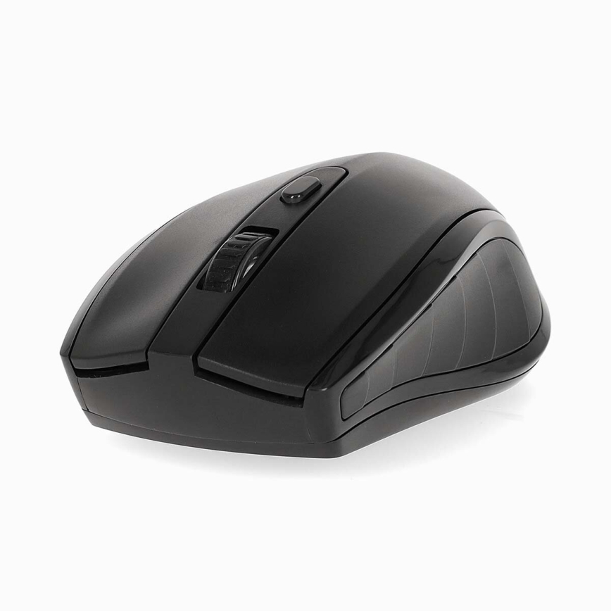 Draadloze muis 800/1200/1600 DPI 2xAAA zwart