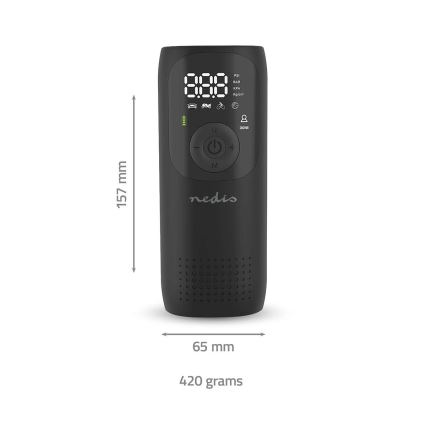Digitale draagbare compressor 4000 mAh 5V