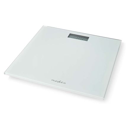 Digitale personenweegschaal 1xCR2032 wit