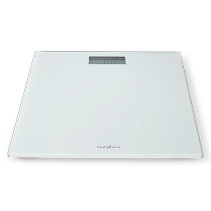 Pèse-personne numérique 1xCR2032 blanc