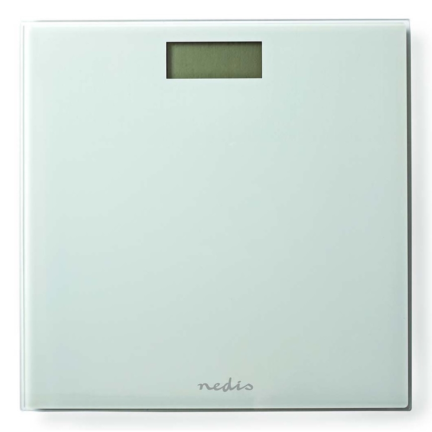 Pèse-personne numérique 1xCR2032 blanc