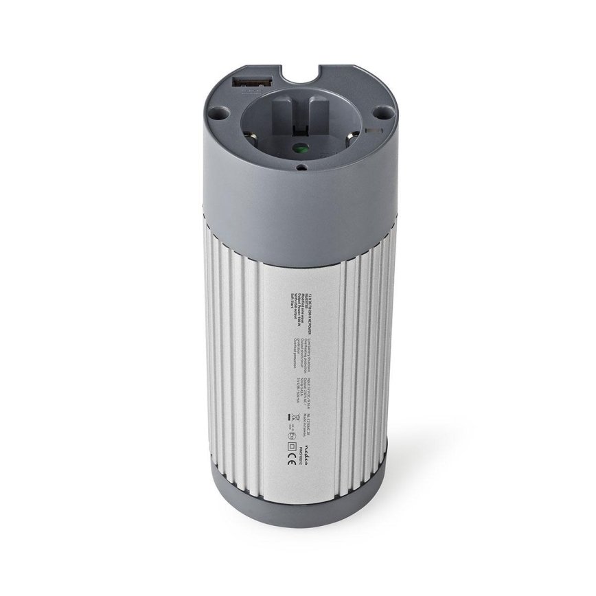 Spanningsomvormer 100W/12/230V + USB