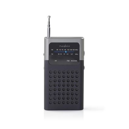 Pocket FM-radio 1,5W/2xAAA