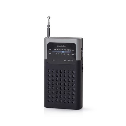 Pocket FM-radio 1,5W/2xAAA