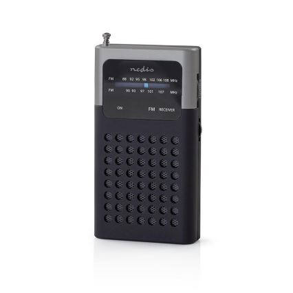 Radio de poche FM 1,5W/2xAAA