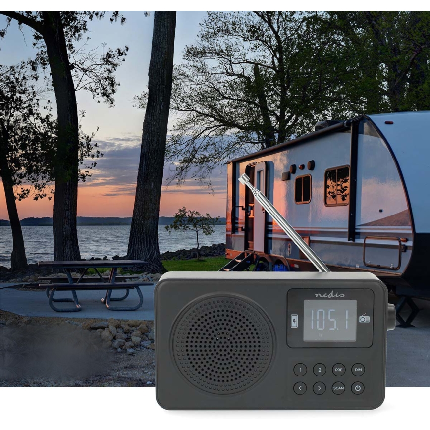 FM-radio 2W/5V 1900 mAh