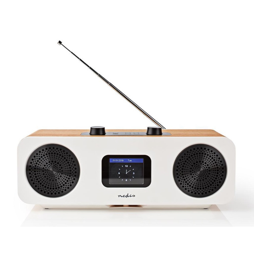 Radio internet multifonction 34W/230V DAB+ FM Wi-Fi Bluetooth USB + télécommande