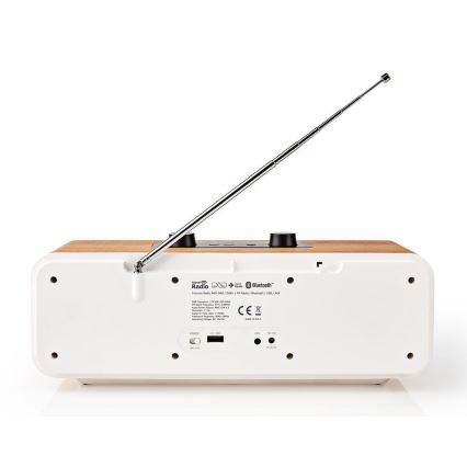 Radio internet multifonction 34W/230V DAB+ FM Wi-Fi Bluetooth USB + télécommande
