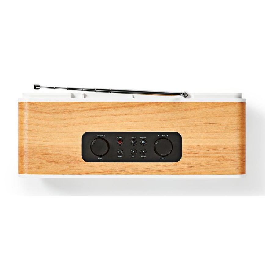 Radio internet multifonction 34W/230V DAB+ FM Wi-Fi Bluetooth USB + télécommande