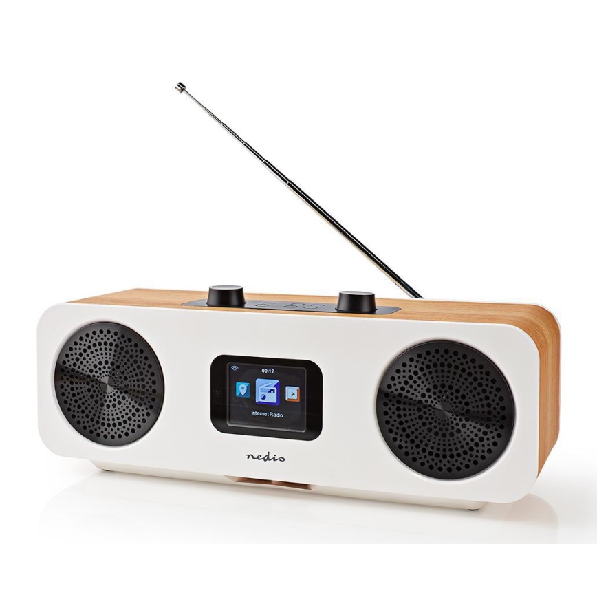Radio internet multifonction 34W/230V DAB+ FM Wi-Fi Bluetooth USB + télécommande