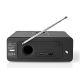 Nedis RDIN5005BK- Multifunctionele internetradio 42W / 230V Wi-Fi Bluetooth USB + RC