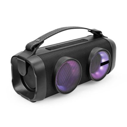 Enceinte rechargeable LED RGB 24W/3000 mAh IPX5