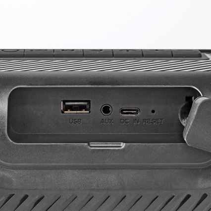 LED RGB Oplaadbare speaker 45W/3000 mAh IPX5