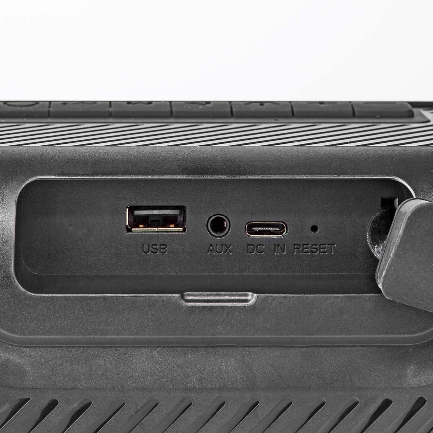 LED RGB Oplaadbare speaker 45W/3000 mAh IPX5