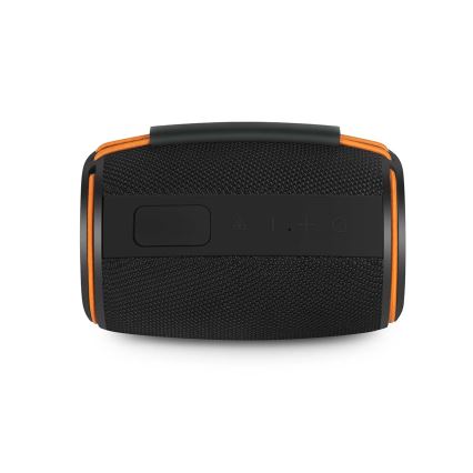 Haut-parleur rechargeable LED 40W/1200 mAh IPX4 noir