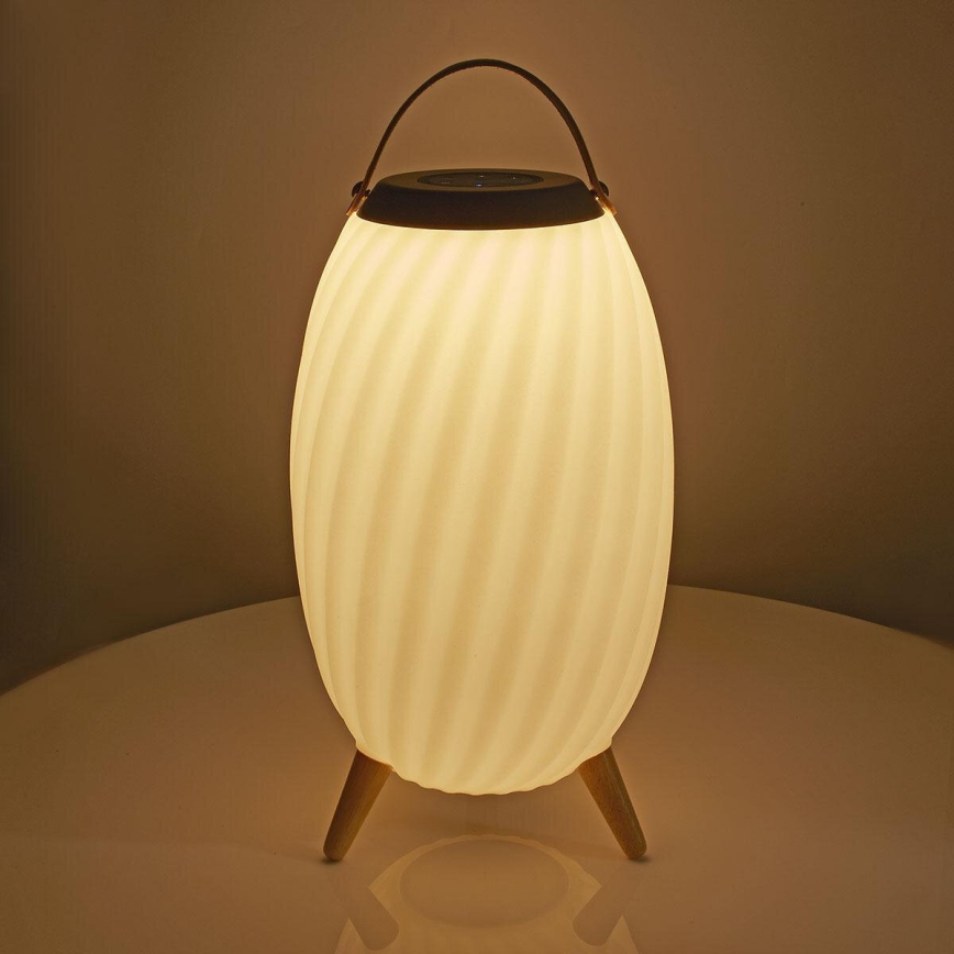 LED RGB Oplaadbaar tafellamp met een luidspreker 60W/2200 mAh IPX5