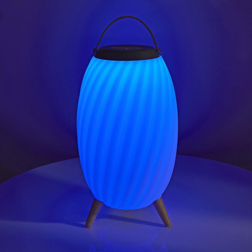 LED RGB Oplaadbaar tafellamp met een luidspreker 60W/2200 mAh IPX5