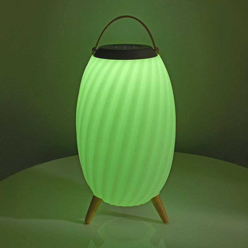 LED RGB Oplaadbaar tafellamp met een luidspreker 60W/2200 mAh IPX5