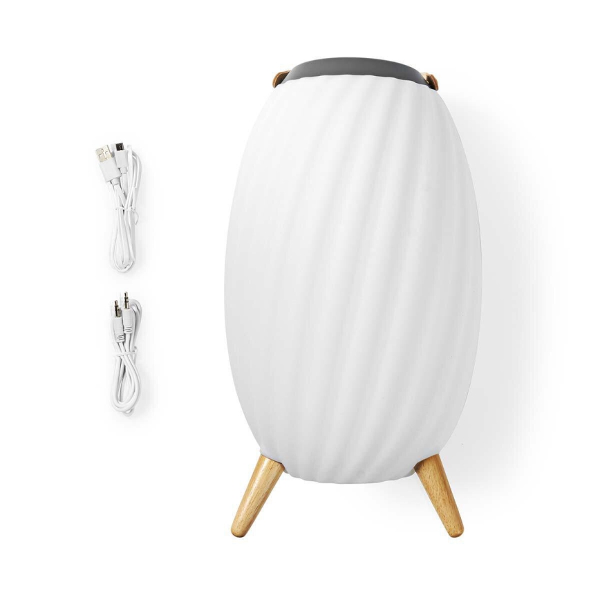 LED RGB Oplaadbaar tafellamp met een luidspreker 60W/2200 mAh IPX5