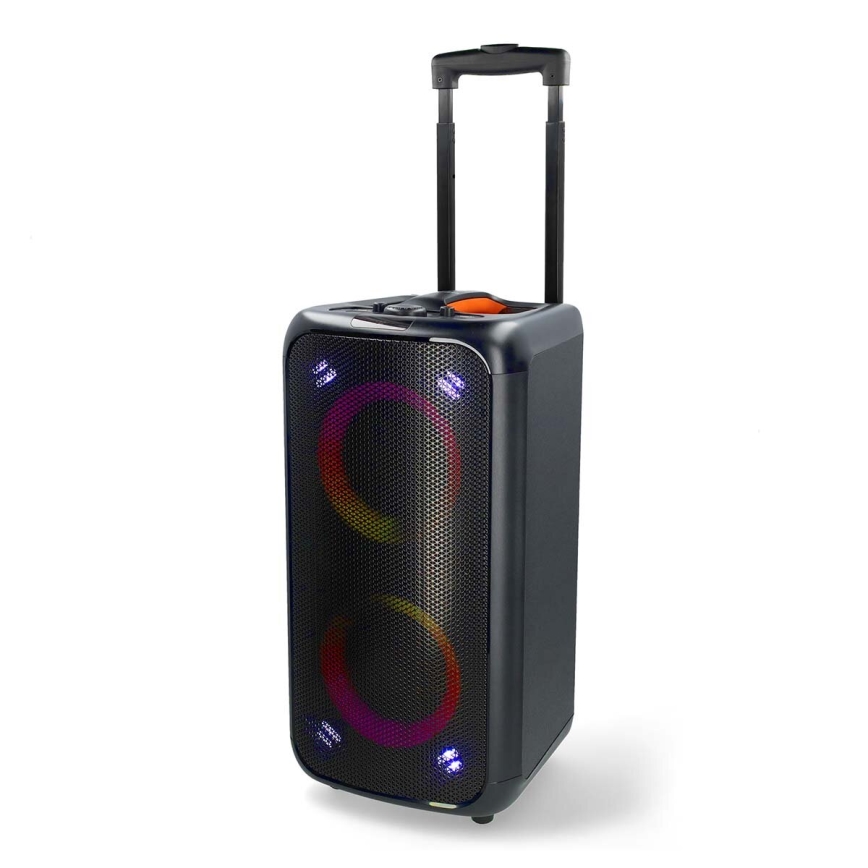 LED RGB Oplaadbare luidspreker 240W/4000 mAh + afstandsbediening