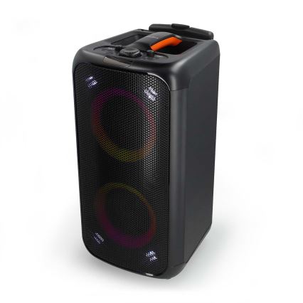 LED RGB Oplaadbare speaker 240W/4000 mAh + afstandsbediening