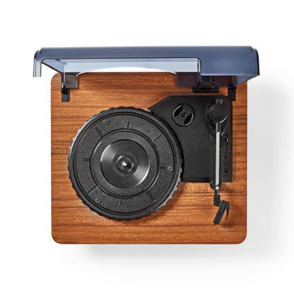 Gramophone avec connexion Bluetooth 9W + protection poussière