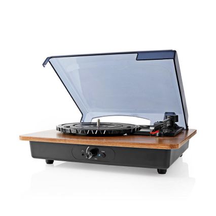 Gramophone avec connexion Bluetooth 9W + protection poussière