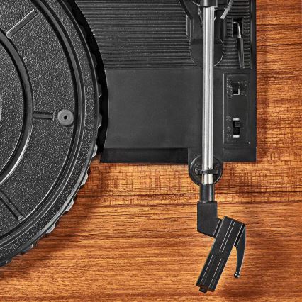 Gramophone avec connexion Bluetooth 9W + protection poussière