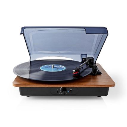 Gramophone avec connexion Bluetooth 9W + protection poussière